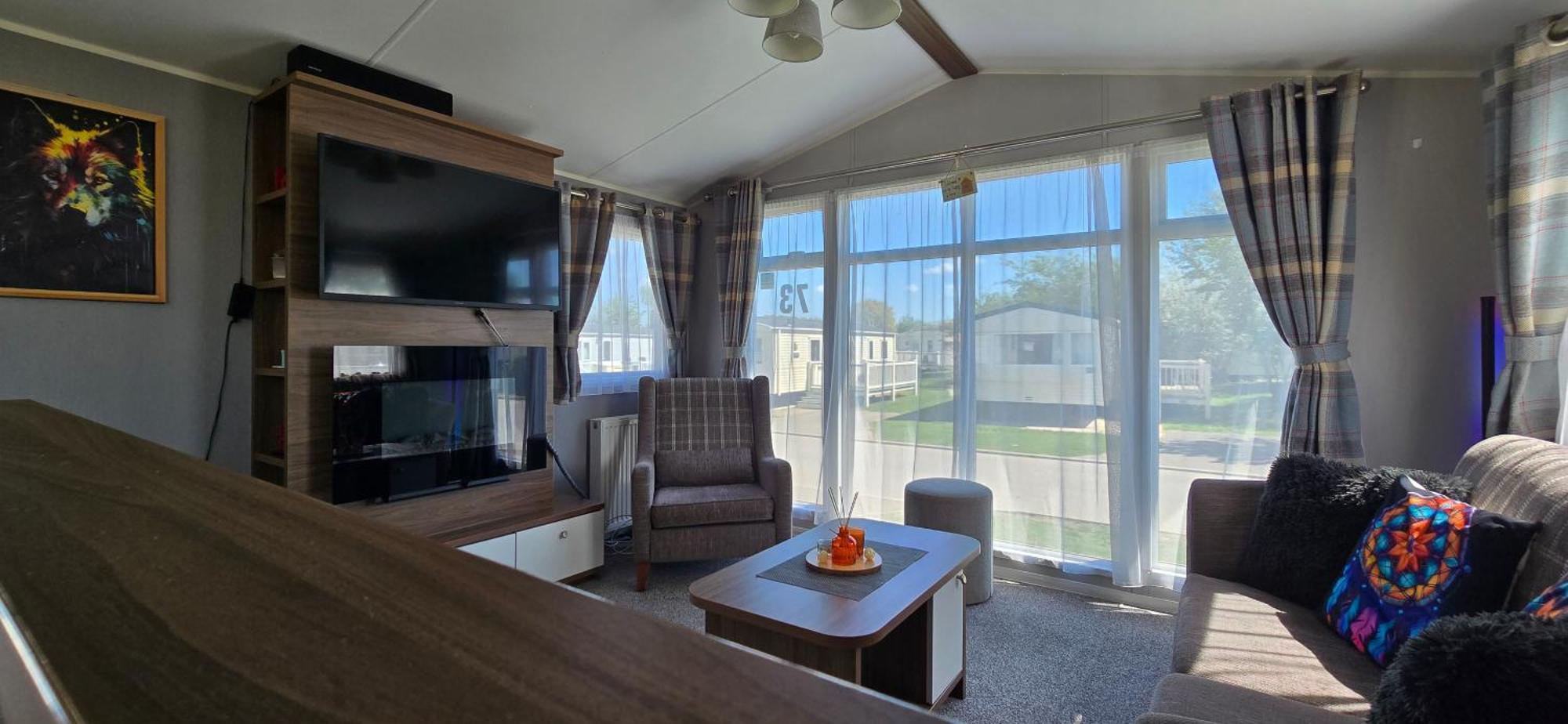 Rj Luxury Caravan Hire With Hot Tub Tattershall Bagian luar foto